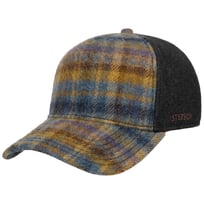 Wool Check Truckerkasket by Stetson - 519,00 kr