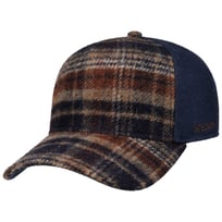 Wool Check Truckerkasket by Stetson - 519,00 kr