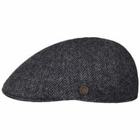 Wool Herringbone Duck Flat Cap by Balmoral - 659,00 kr