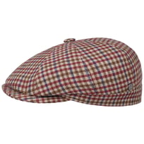 Yelsham Check Flat Cap by Lierys - 669,00 kr