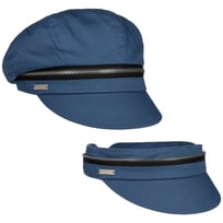 Zip Cotton Newsboykasket by Seeberger - 329,00 kr